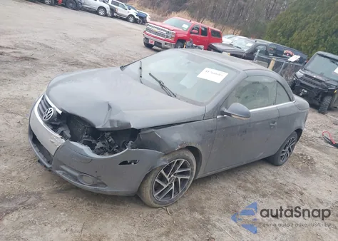 2008 Volkswagen Eos Turbo из США, поврежденный, VIN WVWBA71F18V048705